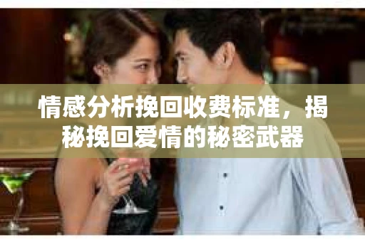 情感分析挽回收费标准，揭秘挽回爱情的秘密武器