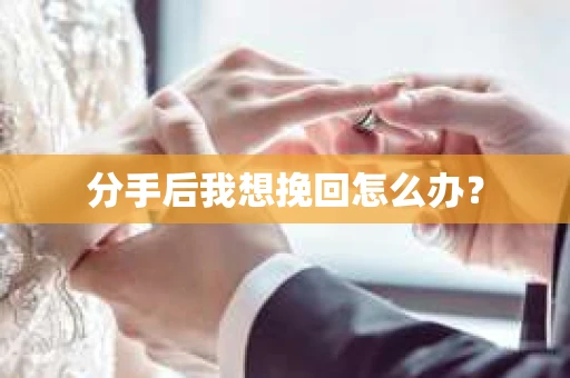 分手后我想挽回怎么办？