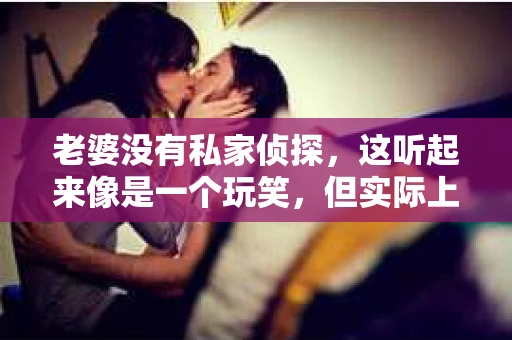 老婆没有私家侦探，这听起来像是一个玩笑，但实际上，它背后隐藏着许多家庭生活中的实际问题。在这个信息爆炸的时代，我们似乎总是渴望知道更多，但有时候，过多的信息反而让我们感到困扰。今天，我们就来聊聊这个话题，看看在没有私家侦探的情况下，我们如何处理家庭中的那些“秘密”。
