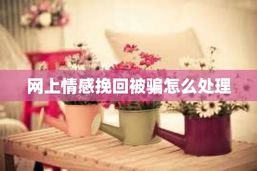 网上情感挽回被骗怎么处理