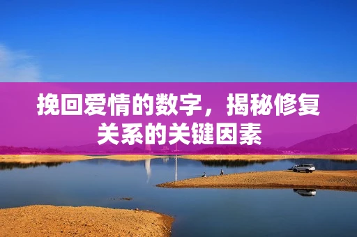 挽回爱情的数字，揭秘修复关系的关键因素
