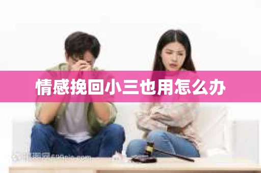 情感挽回小三也用怎么办