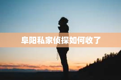 阜阳私家侦探如何收了