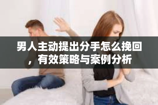 男人主动提出分手怎么挽回，有效策略与案例分析